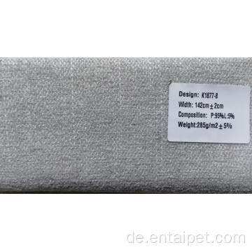 Stockwerbung mit Polyester -Leinengewebe